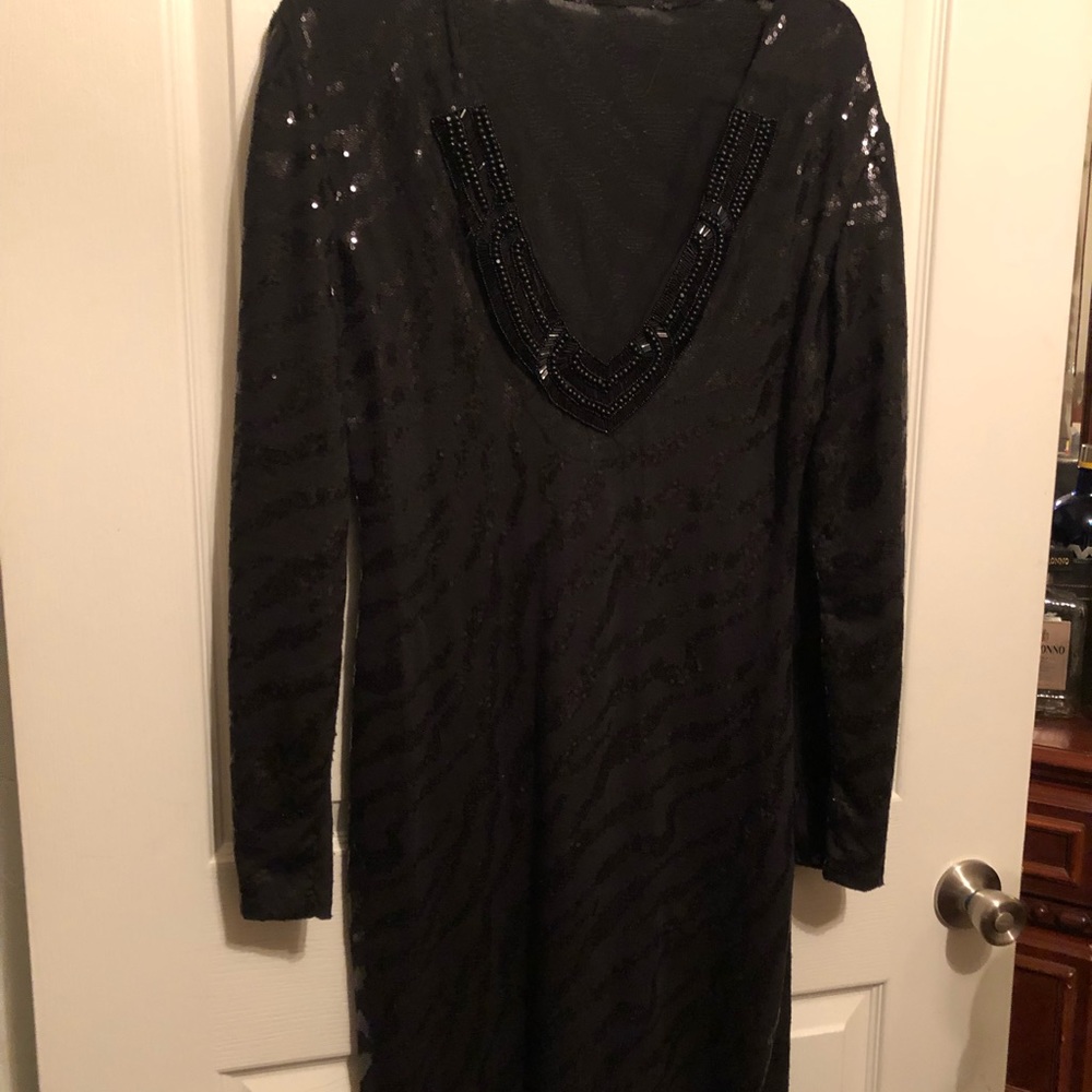 Black Custom couture Dress